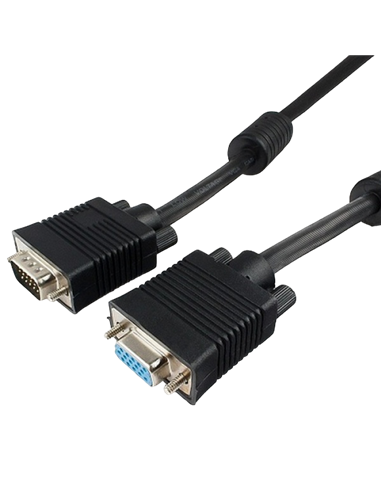 Cablu Video Cablexpert CC-PPVGAX-10M-B, VGA D-Sub (M) - VGA D-Sub (M), 10m, Negru