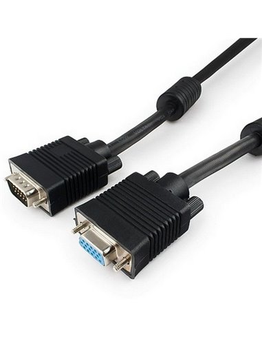Cablu Video Cablexpert CC-PPVGAX-10M-B, VGA D-Sub (M) - VGA D-Sub (M), 10m, Negru