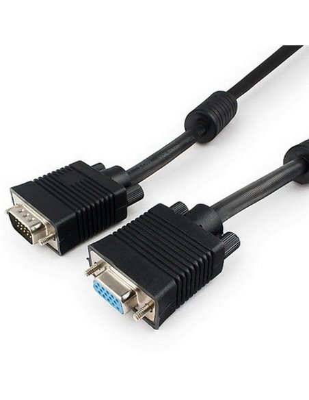Cablu Video Cablexpert CC-PPVGAX-10M-B, VGA D-Sub (M) - VGA D-Sub (M), 10m, Negru