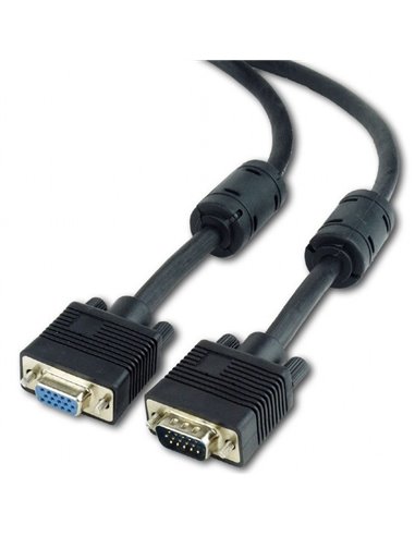 Cablu Video Cablexpert CC-PPVGAX-6B, VGA D-Sub (M) - VGA D-Sub (F), 1,8m, Negru