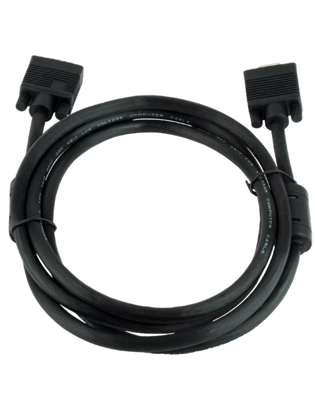 Видео кабель Cablexpert CC-PPVGAX-6B, VGA D-Sub (M) - VGA D-Sub (F), 1,8м, Чёрный
