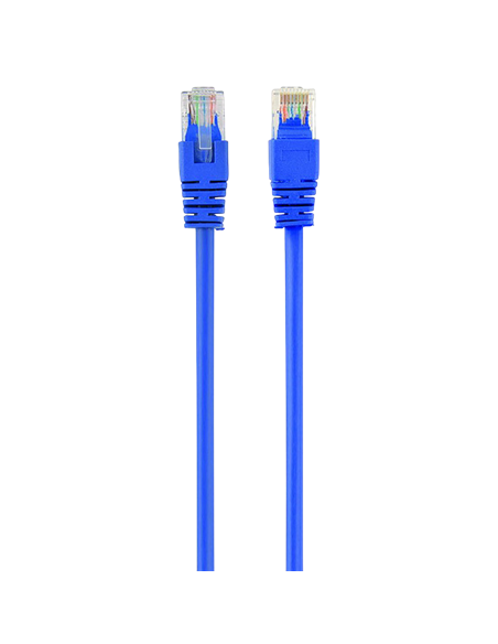 Patch cord Cablexpert PP12-1.5M/B, CAT5e UTP, 1,5m, Albastru