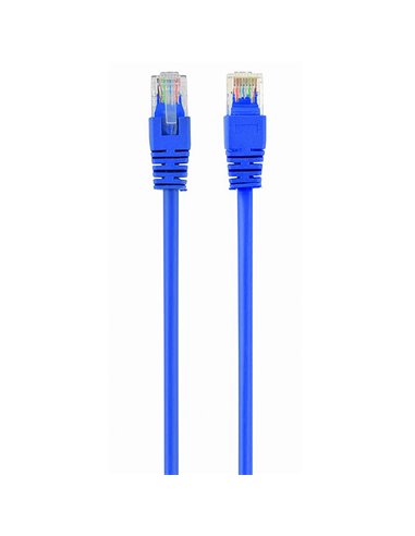Patch cord Cablexpert PP12-1.5M/B, CAT5e UTP, 1,5m, Albastru