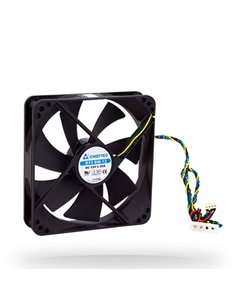 PC Case Fan Chieftec AF-1225PWM, 120x120x25 mm, Ball Bearing, 1650rpm, 32db, PWM, 4pin for PSU/Molex 2