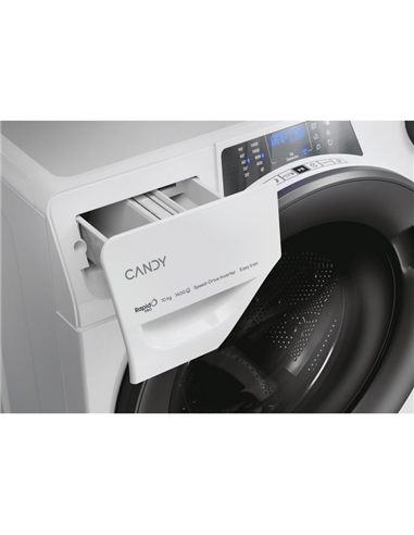 Mașină de spălat Candy RP 4106BWMR/1-S, 10kg, Alb