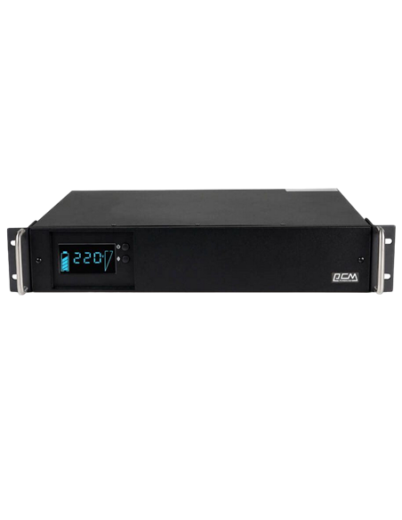 Источник бесперебойного питания PCM KIN-1200AP RM, Линейно-интерактивный, 1200VA, Крепление в стойку Источник бесперебойного питания PCM KIN-1200AP RM, Линейно-интерактивный, 1200VA, Крепление в стойку