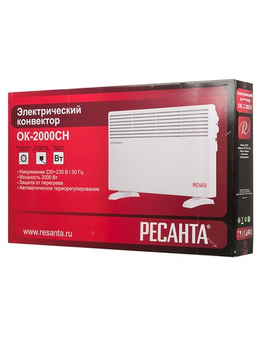 Convector Resanta OK-2000CH, 2000W, White