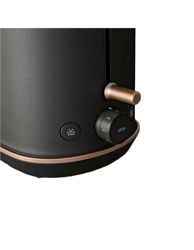 Тостер Electrolux E7T1-6BP, Black Pearl