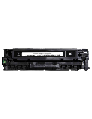 Картридж SCC 002-01-SF410X, для HP CB530A, Черный