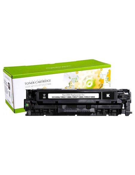 Картридж SCC 002-01-SF410X, для HP CB530A, Черный
