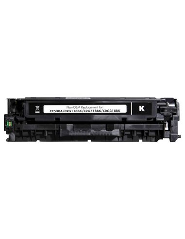 Картридж SCC 002-01-SF410X, для HP CB530A, Черный