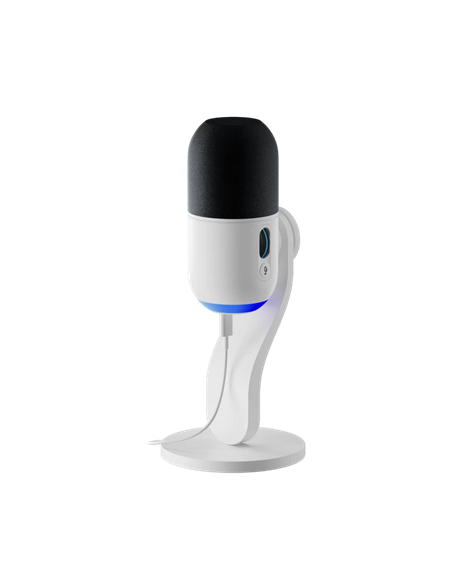 Microfon Gaming Logitech Yeti GX, Cu fir, Alb