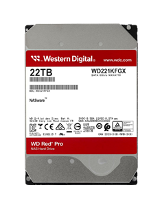 Unitate HDD Western Digital WD Red Pro, 3.5", 22 TB WD221KFGX