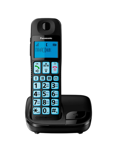 Telefon DECT Panasonic KX-TGU110UAB, Negru
