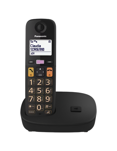 Радиотелефон Panasonic KX-TGU110UAB, Чёрный