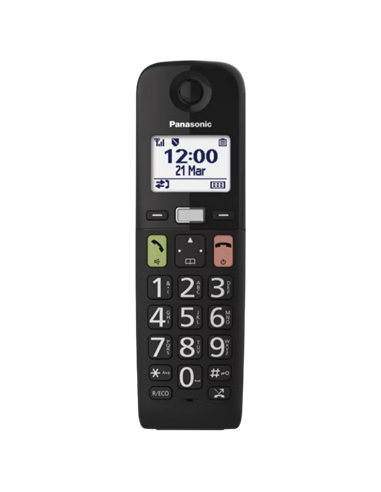 Telefon DECT Panasonic KX-TGU110UAB, Negru