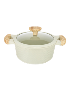 Cratiță RESTO 93801, 2,4L, 20cm, Bej