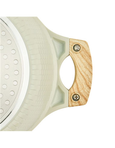 Cratiță RESTO 93801, 2,4L, 20cm, Bej
