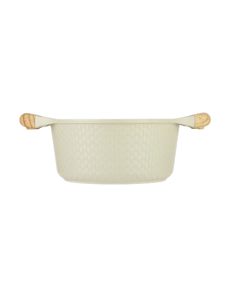 Cratiță RESTO 93801, 2,4L, 20cm, Bej