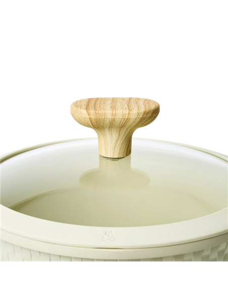 Cratiță RESTO 93801, 2,4L, 20cm, Bej