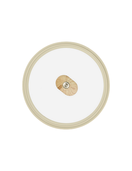 Кастрюля RESTO 93801, 2,4л, 20см, Бежевый