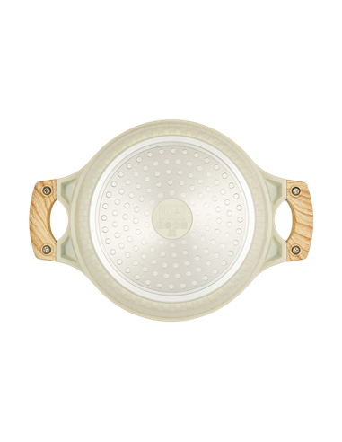 Кастрюля RESTO 93801, 2,4л, 20см, Бежевый