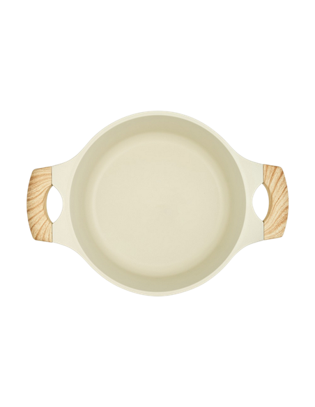 Кастрюля RESTO 93801, 2,4л, 20см, Бежевый