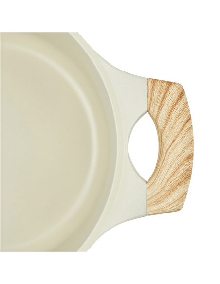 Cratiță RESTO 93801, 2,4L, 20cm, Bej