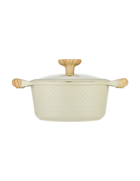 Cratiță RESTO 93801, 2,4L, 20cm, Bej