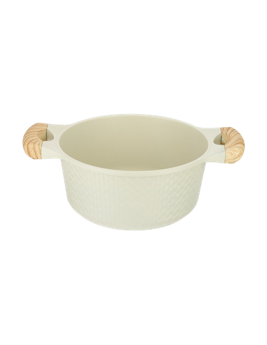 Кастрюля RESTO 93801, 2,4л, 20см, Бежевый