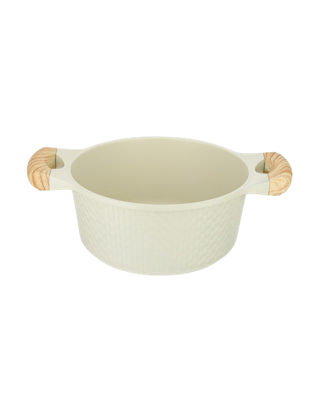 Кастрюля RESTO 93801, 2,4л, 20см, Бежевый