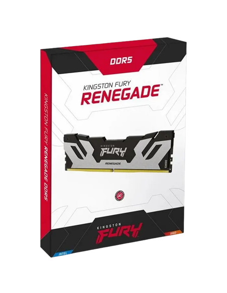 Оперативная память Kingston FURY Renegade, DDR5 SDRAM, 6400 МГц, 96Гб, KF564C32RSK2-96