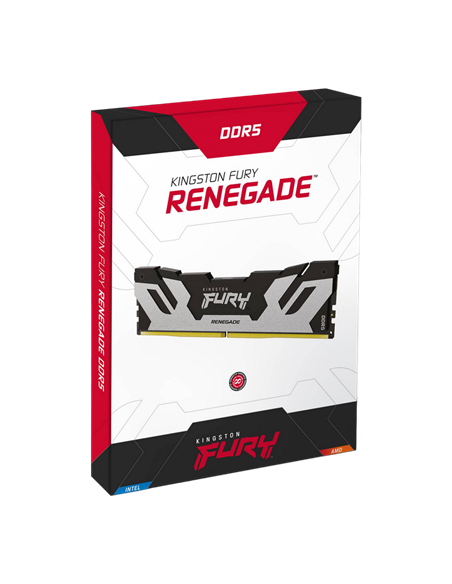Оперативная память Kingston FURY Renegade, DDR5 SDRAM, 6400 МГц, 96Гб, KF564C32RSK2-96