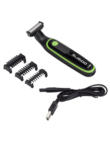 Trimmer pentru bărbați Polaris PHC 0303RB, Negru | Verde