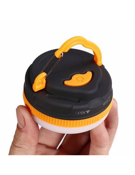 Светодиодный фонарь ChengR LED Camping Tent Lantern, Жёлтый