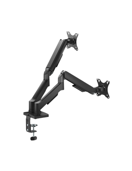 Suport birou pentru monitoare Gembird MA-DA2U-01, Negru