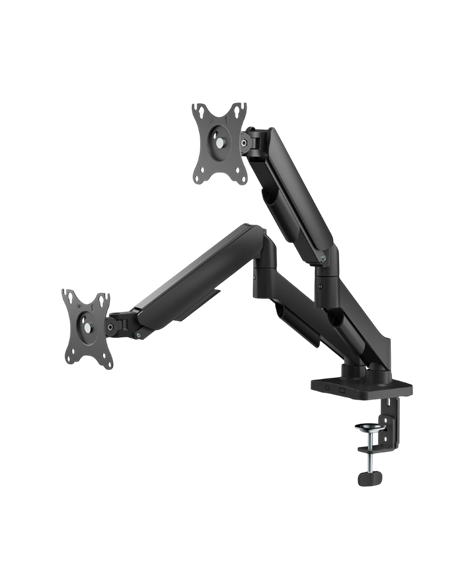 Suport birou pentru monitoare Gembird MA-DA2U-01, Negru