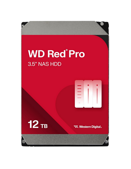 Жесткий диск Western Digital WD Red Pro, 3.5", 12 ТБ <WD122KFBX>