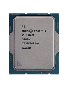 Процессор Intel Core i3-13100F, Нет встроенной графики, Tray
