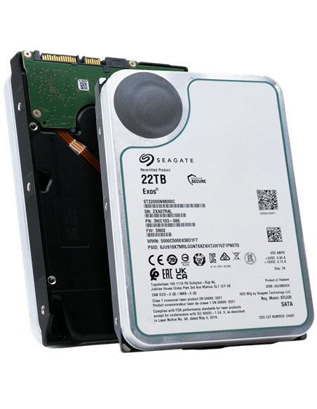 Жесткий диск Seagate Exos, 3.5", 22 ТБ <ST22000NM000C-FR>