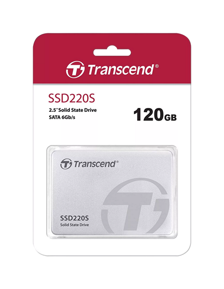 Накопитель SSD Transcend SSD220S, 120Гб, TS120GSSD220S