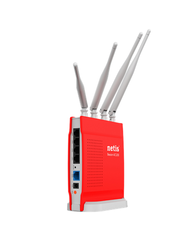 Беспроводной маршрутизатор Netis WF2681, Красный