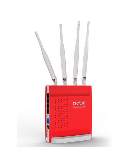 Router fără fir Netis WF2681, Roșu