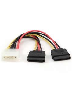 Кабель SATA Cablexpert CC-SATA-PSY-0.3M, Разноцветный 2