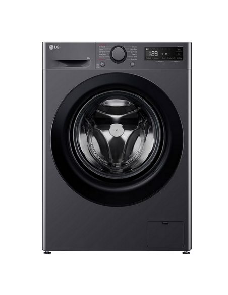Mașină de spălat LG F2WR508SBM, 8kg, Gri