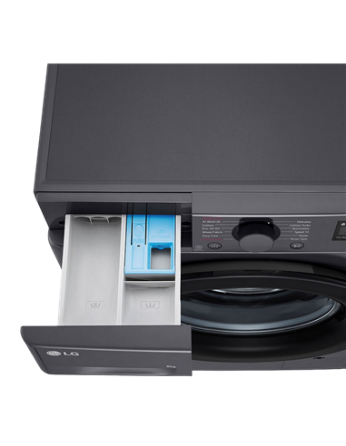 Mașină de spălat LG F2WR508SBM, 8kg, Gri