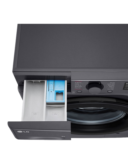 Mașină de spălat LG F2WR508SBM, 8kg, Gri