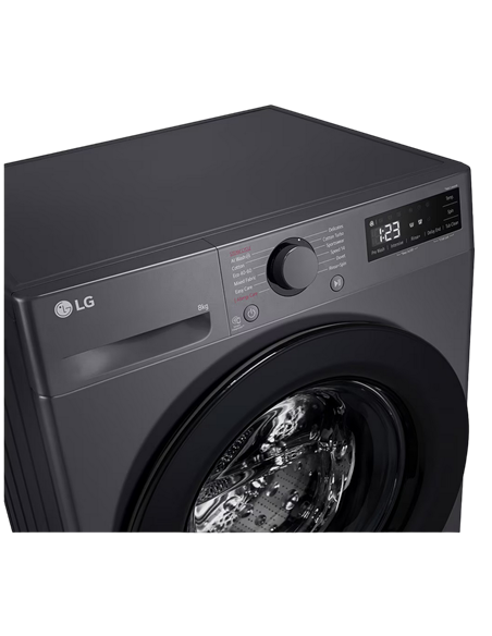 Стиральная машина LG F2WR508SBM, 8кг, Серый