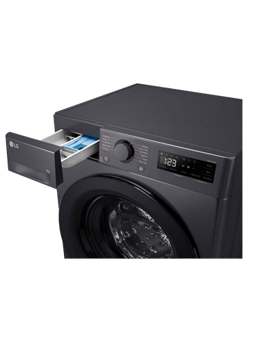 Mașină de spălat LG F2WR508SBM, 8kg, Gri
