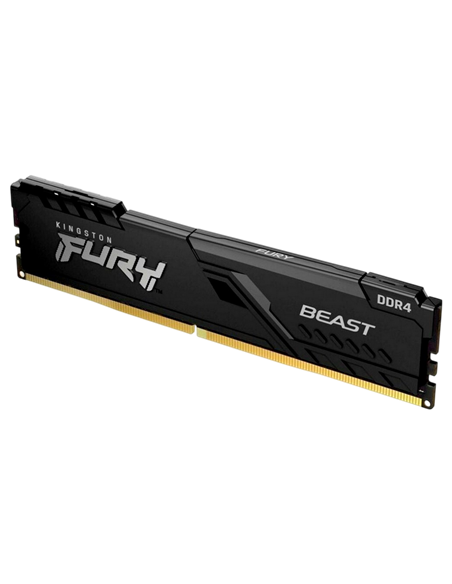 Оперативная память Kingston FURY Beast, DDR4 SDRAM, 3200 МГц, 8 ГБ, KF432C16BB/8WP